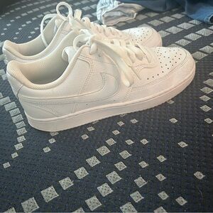 Nike White Mesh Sneakers